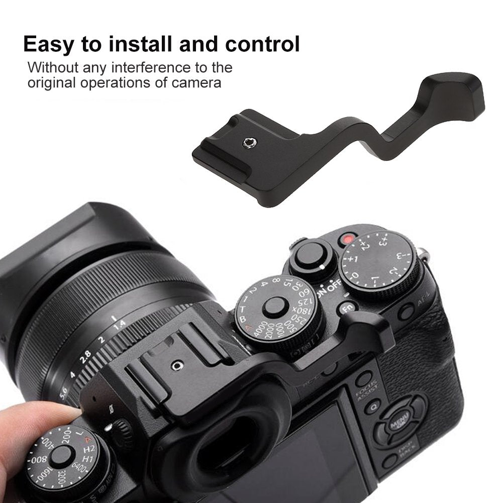 Aluminum Alloy Camera Thumb Grip with Wrench for X-T1 Cameras