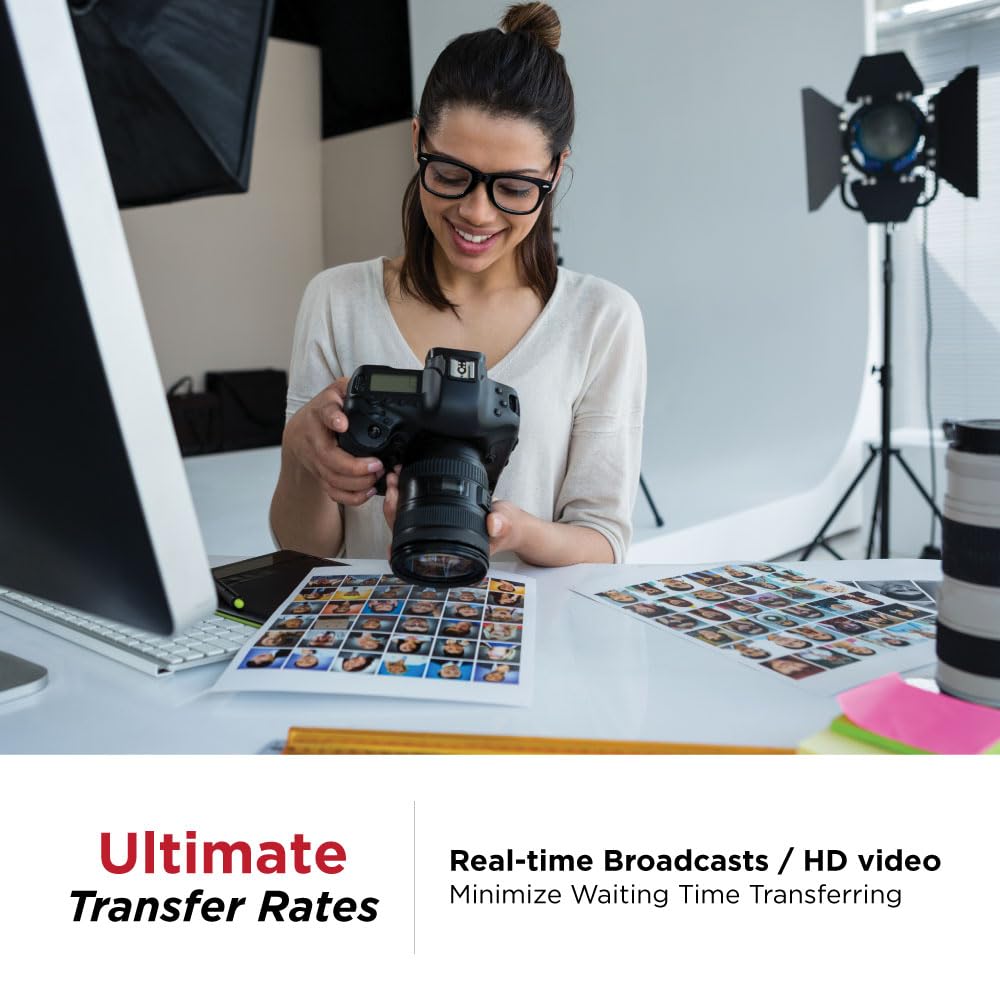 GIGASTONE 8GB SD Card 2-Pack UHS-I U1 Class 10 SDHC Memory Card Full HD Video Canon Kodak Olympus Digital Camera, with 2 Mini Cases