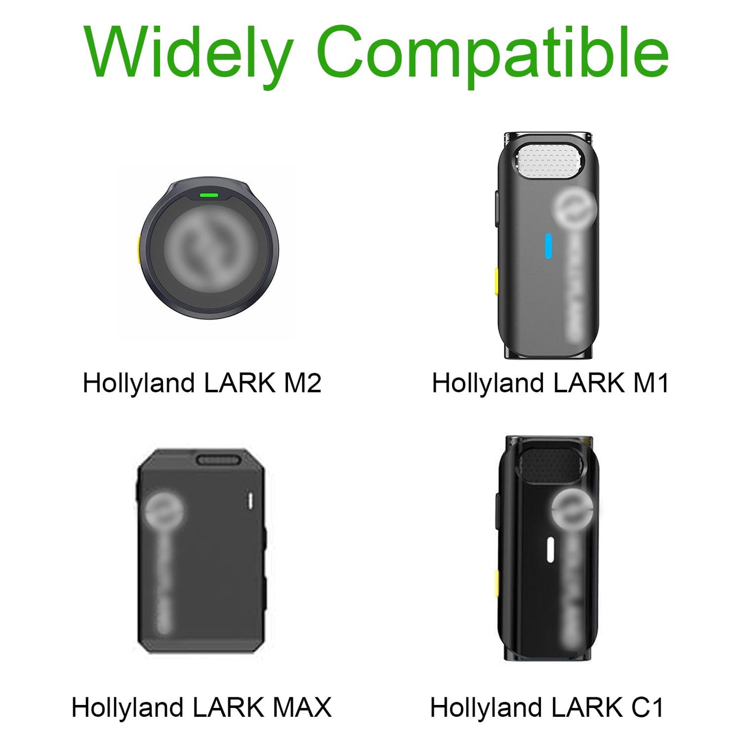 JCMOYUTY Stand for Magnet Handheld Mic Mount Hollyland LARK M2?(Not for M2S) M1 MAX C1 150 Wireless Lavalier Microphone Interview Handle Mic Adapter