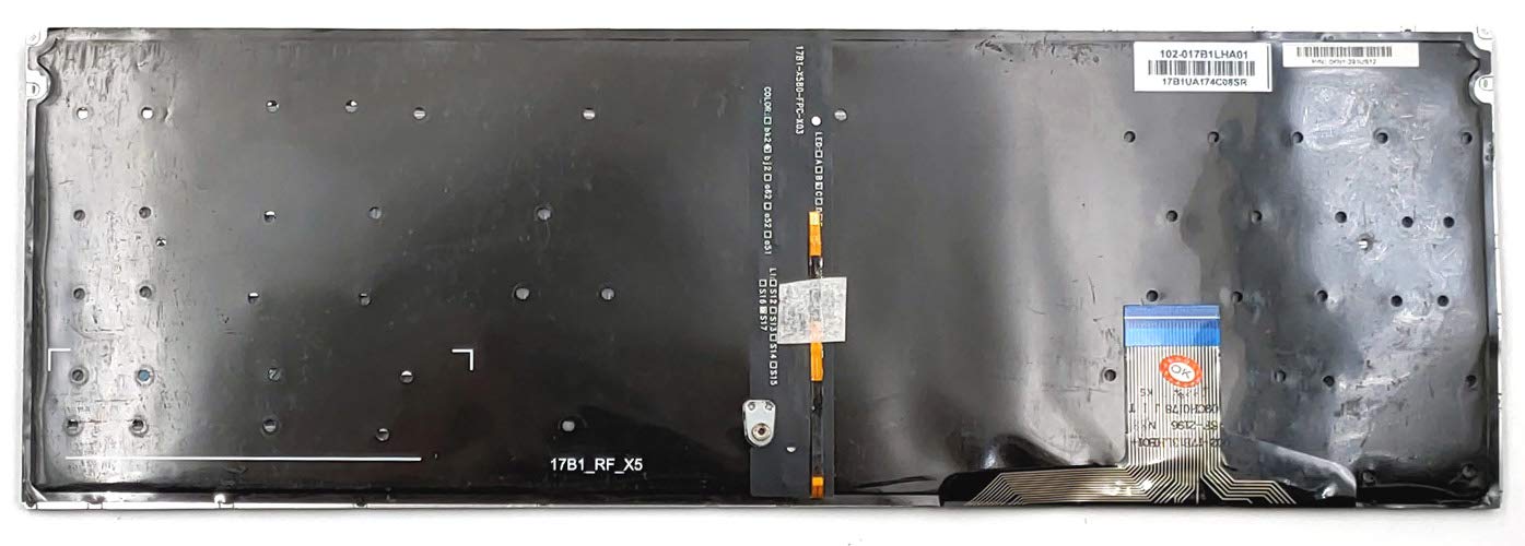 LaptopPartshub Replacement Backlit Keyboard for ASUS VivoBook Pro 15 N580VD Series & Compatible Models