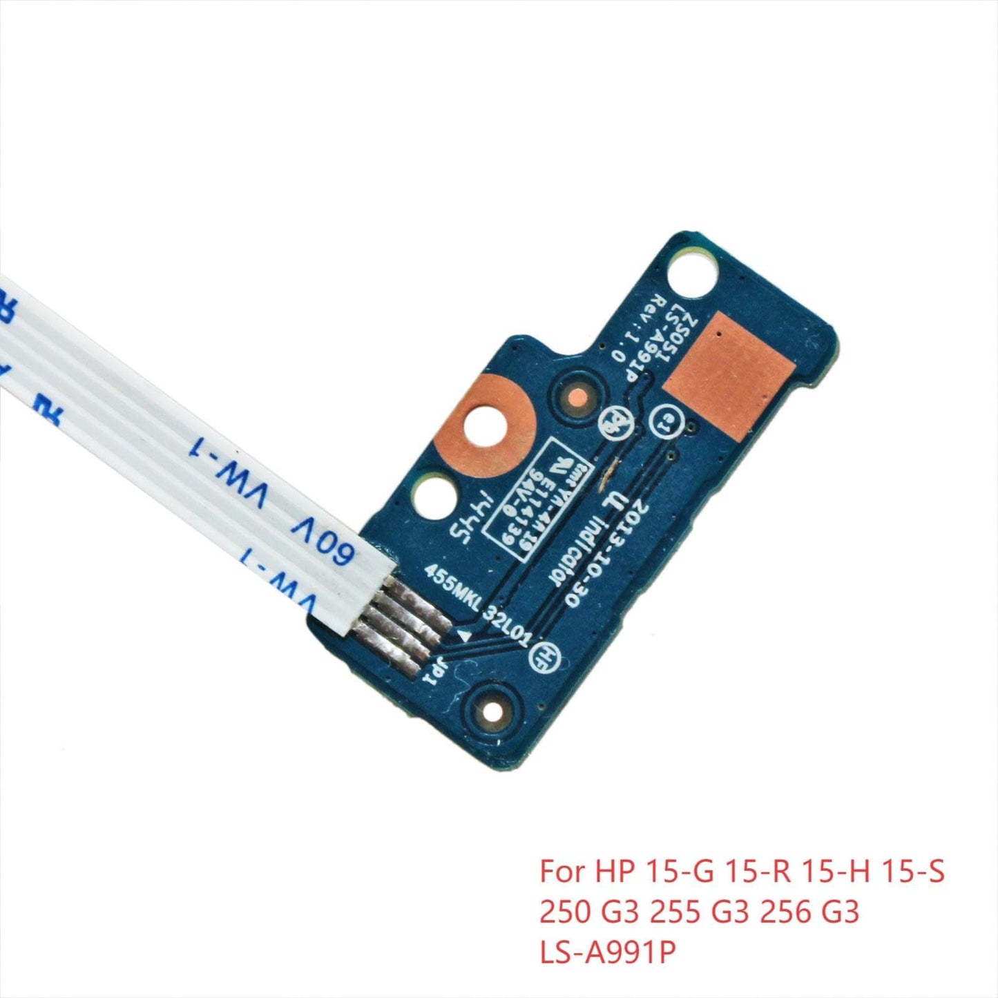 GinTai Power Button Board with Cable Replacement for HP Pavilion 15-G 15-R 15-H 15-S 250 G3 255 G3 256 G3?15T-G 15Z-G 15-G011NR 15-G019WM