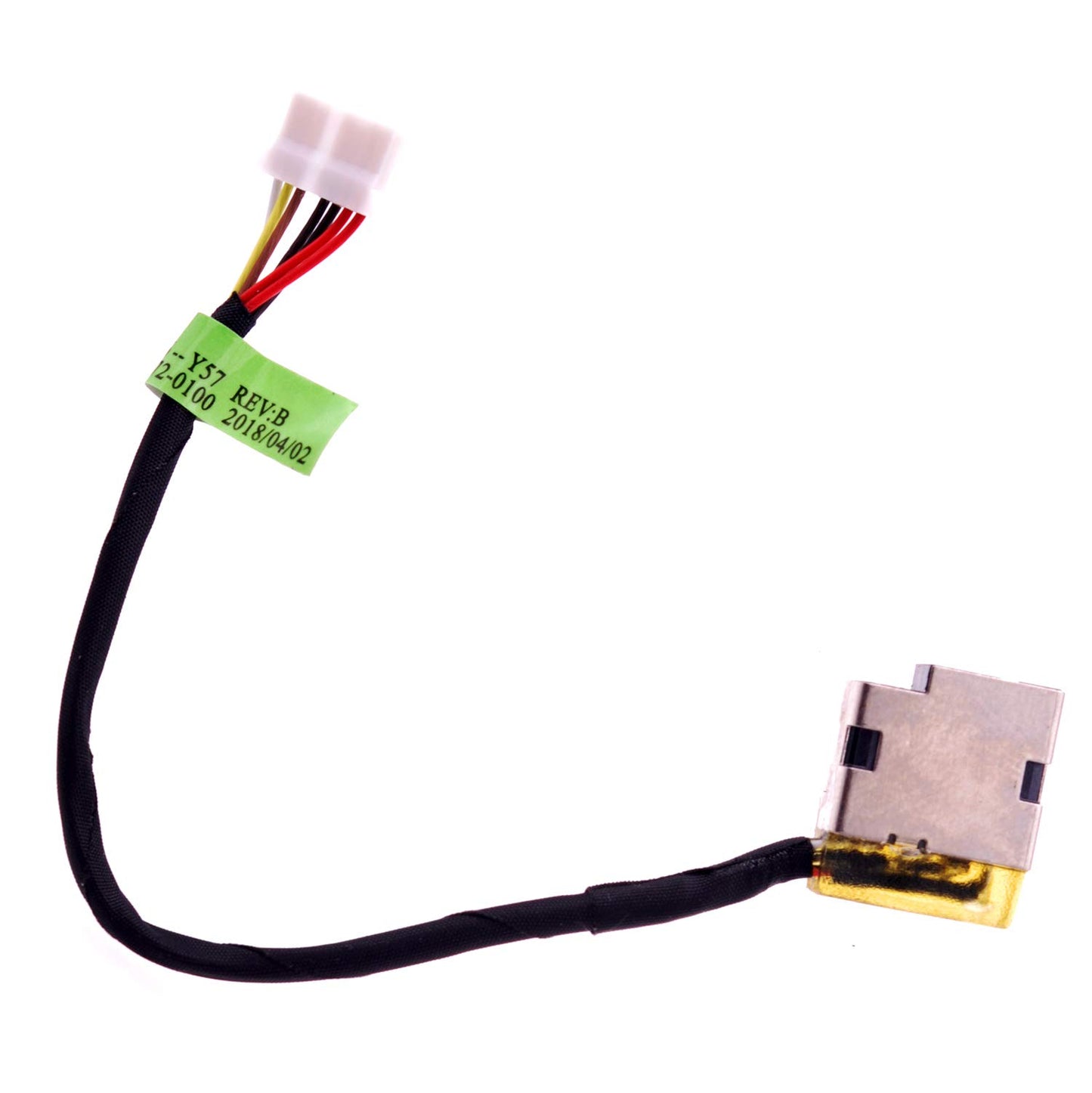 Deal4GO DC Power Jack Cable 799736-Y57 799736-S57 799736-F57 Replacement for HP 240 246 250 255 G4 G5 255 256 G7 15-AC 15-AF 15-DA 15-DB 15-AE 15-AU