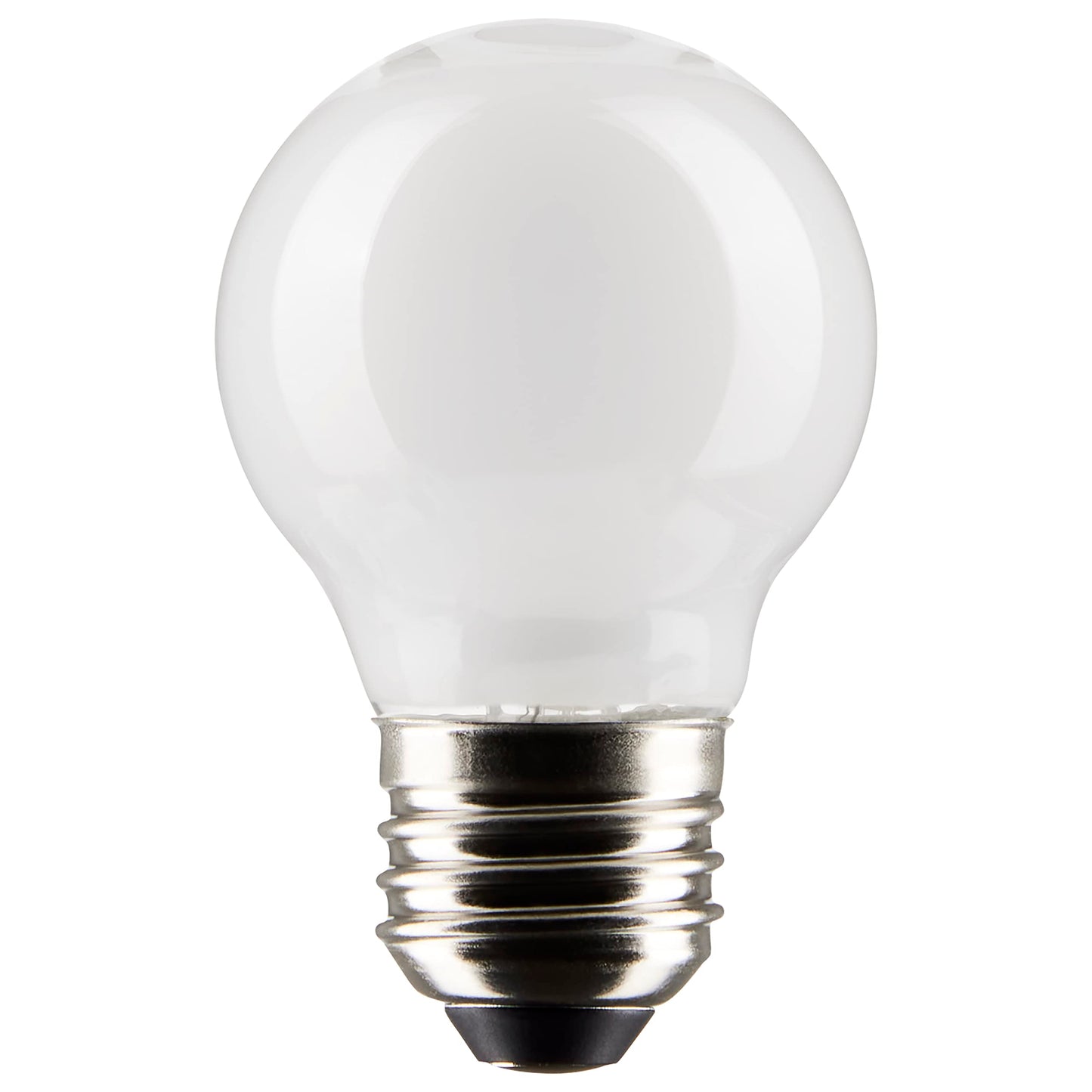 Satco 5.5-Watt LED E26 Light Bulb, 2700K, 15000 Hour Rating, Dimmable White