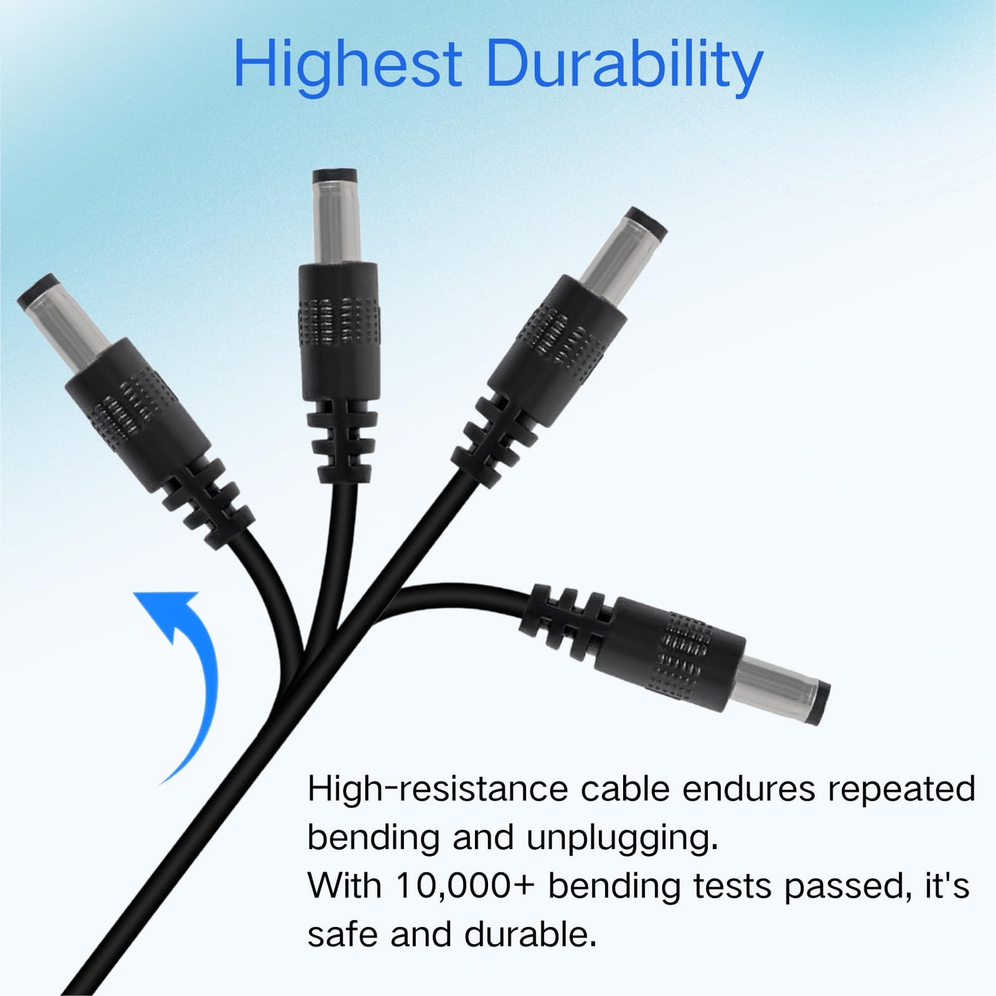 MELIFE USB C to DC 9V Power Cord, Universal DC 5.5x2.5mm (Compatible with 5.5 x 2.1mm) Plug Jack Charging Cable with 13 Connector Tips, 3.3ft USB C