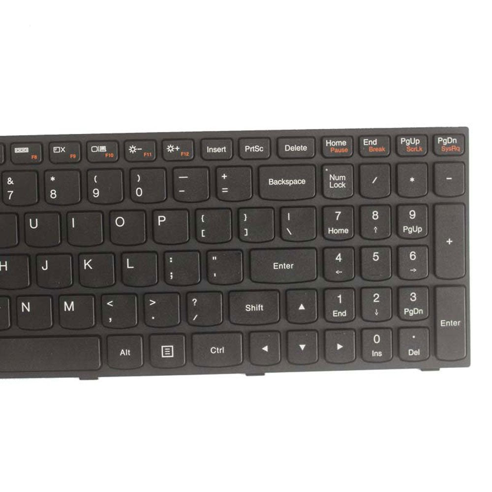 Laptop Replacement Keyboard Fit Lenovo IdeaPad G50-30 G50-45 G50-70 G50-80 G70-35 G70-70 G70-80 G50-70M US Layout (No Backlight Black)