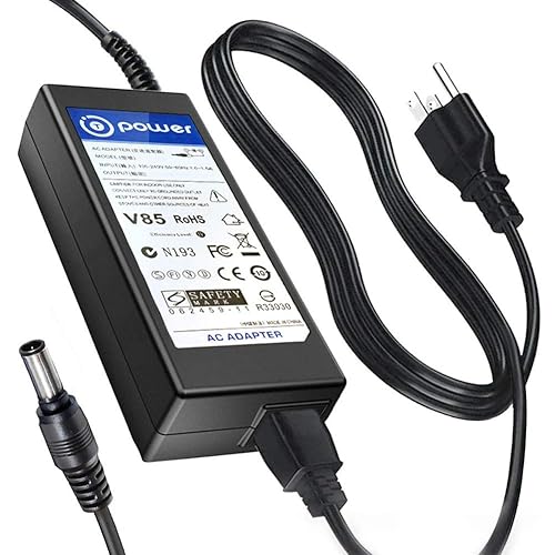 T-Power 19V Charger for Samsung A4819-FDY UN32J UN22H 22" 32" HDTV LED Plasma DLP Monitor TV Samsung HW-M360 HW-M360,ZA HW-M360,XU Soundbar AC DC…