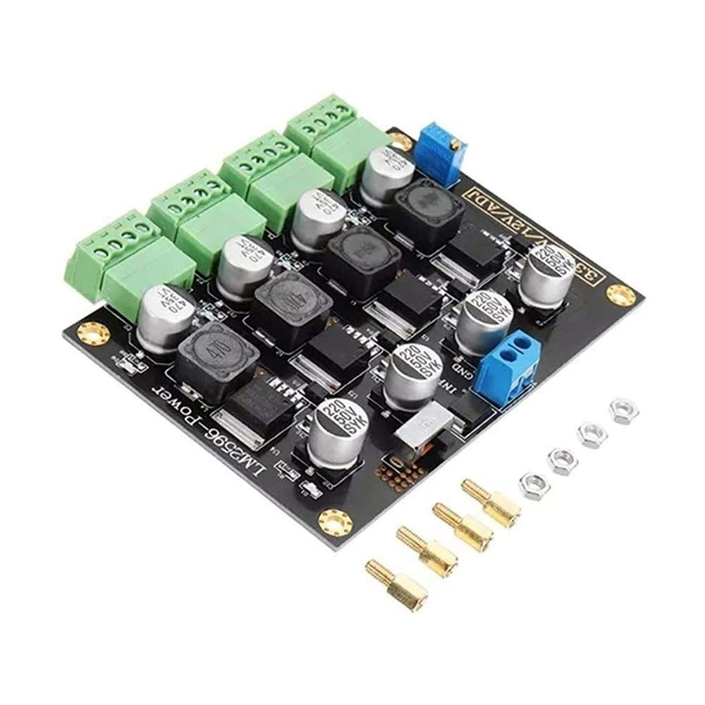 Taidacent LM2596 DC DC Converter Multi Channel 3.3V/5V/12V/ADJ Adjustable Output Switching Power Supply Step-Down Power Supply Module