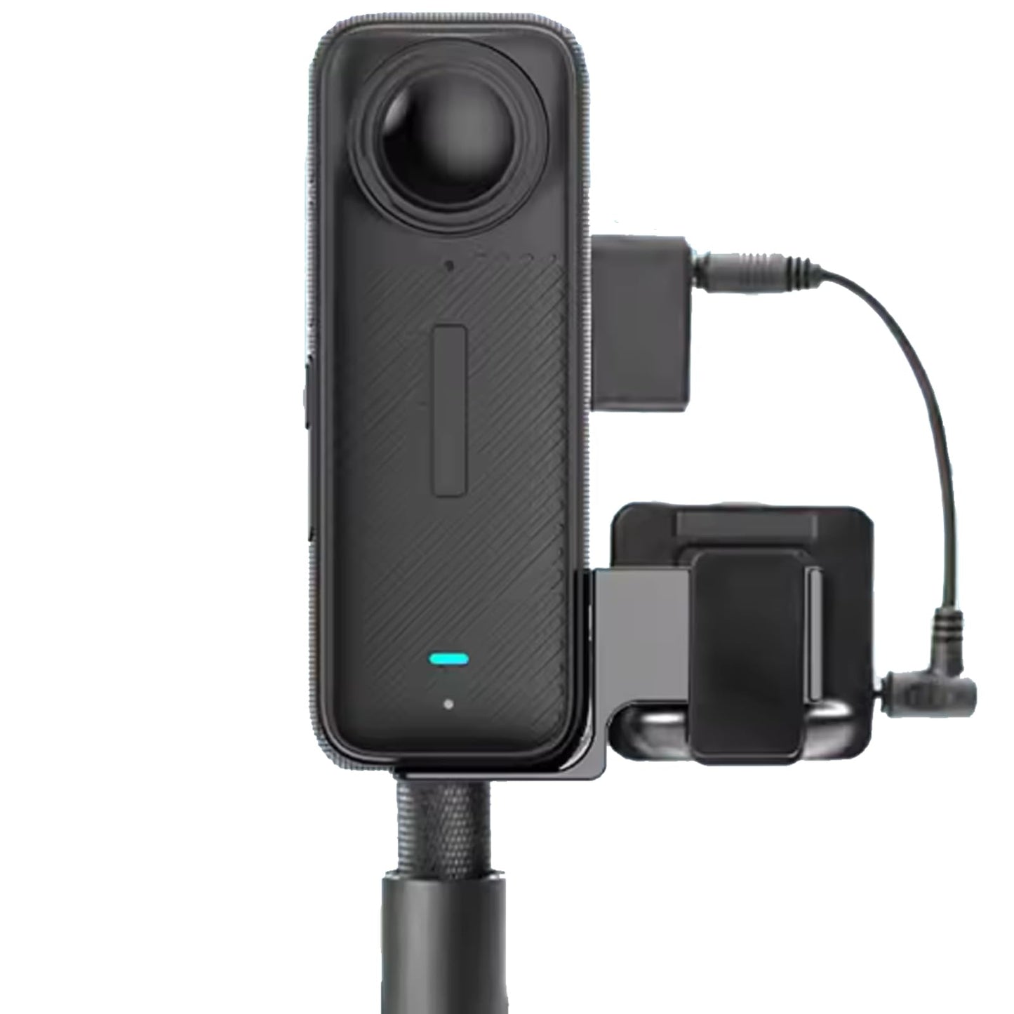 Honlyn Microphone Metal Expansion Mount for Insta360 X5 Camera Accessories Fixed Holder Bracket with Cable