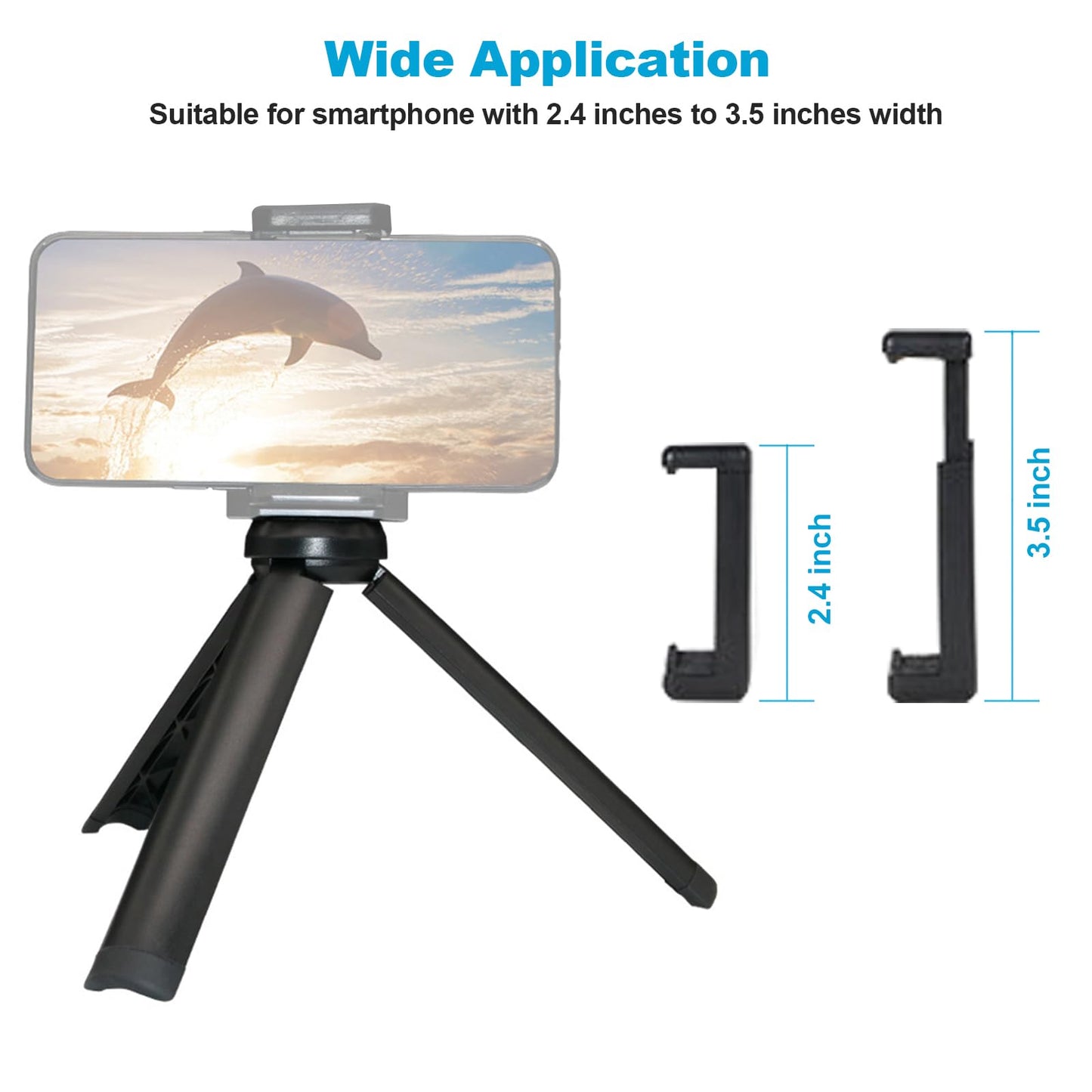 NexiGo Lightweight Mini Tripod for Camera/Phone/Webcam, Extendable Stand, for NexiGo Logitech Webcam C920 C922 C925e C922x C930e C930 C615 Brio