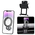 JIEZMO Car Magnetic Phone Mount for Audi A6 S6 RS6 A7 S7 RS7 2019 2020 2021 2022 2023 2024 2025 Auto Accessories Best Cellphone Holder Mobile Cradle