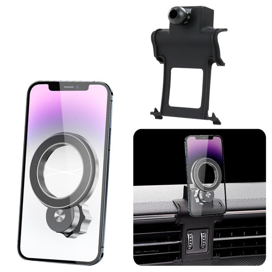 JIEZMO Car Magnetic Phone Mount for Audi A6 S6 RS6 A7 S7 RS7 2019 2020 2021 2022 2023 2024 2025 Auto Accessories Best Cellphone Holder Mobile Cradle