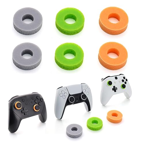 Precision Rings | Aim Assist Motion Control for PlayStation 4 (PS4), PlayStation 5 (PS5), Xbox One, Xbox Series X & Switch Pro Controller | Mixed
