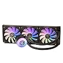 KINGCOOL Aqua Freeze AIO Cooler 360mm Radiator Liquid CPU Cooler RGB All-in-One Water Cooling System, 3x120mm ARGB Fans, AMD AM5/AM4 Intel