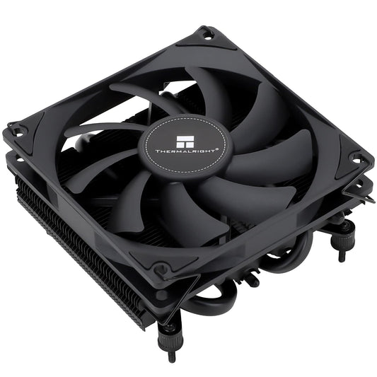 Thermalright AXP90 X36 Black Low Profile CPU Cooler, with 92mm TL-9015B Slim PWM Fan, ITX CPU Cooler, AGHP Technology, 36mm Height,for AMD AM4