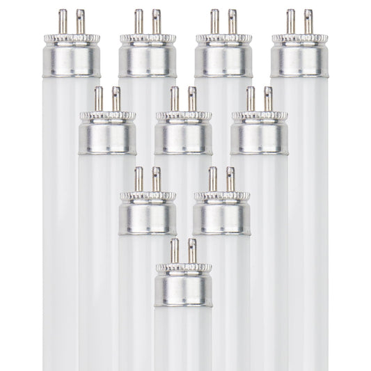 Sunlite 9-Inch F6T5/DL T5 Linear Fluorescent Lamp, 6 Watts, 210 Lumens, 6500K Daylight, Miniature G5 Bi-Pin Base, ROHS Compliant, High Performance