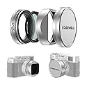 Freewell CPL/Black Diffusion Mist (1/4) Filter Kit with Lens Hood for Fuji X100 Series (X100VI, X100V, X100T, X100F, X100S,X100) (Silver)