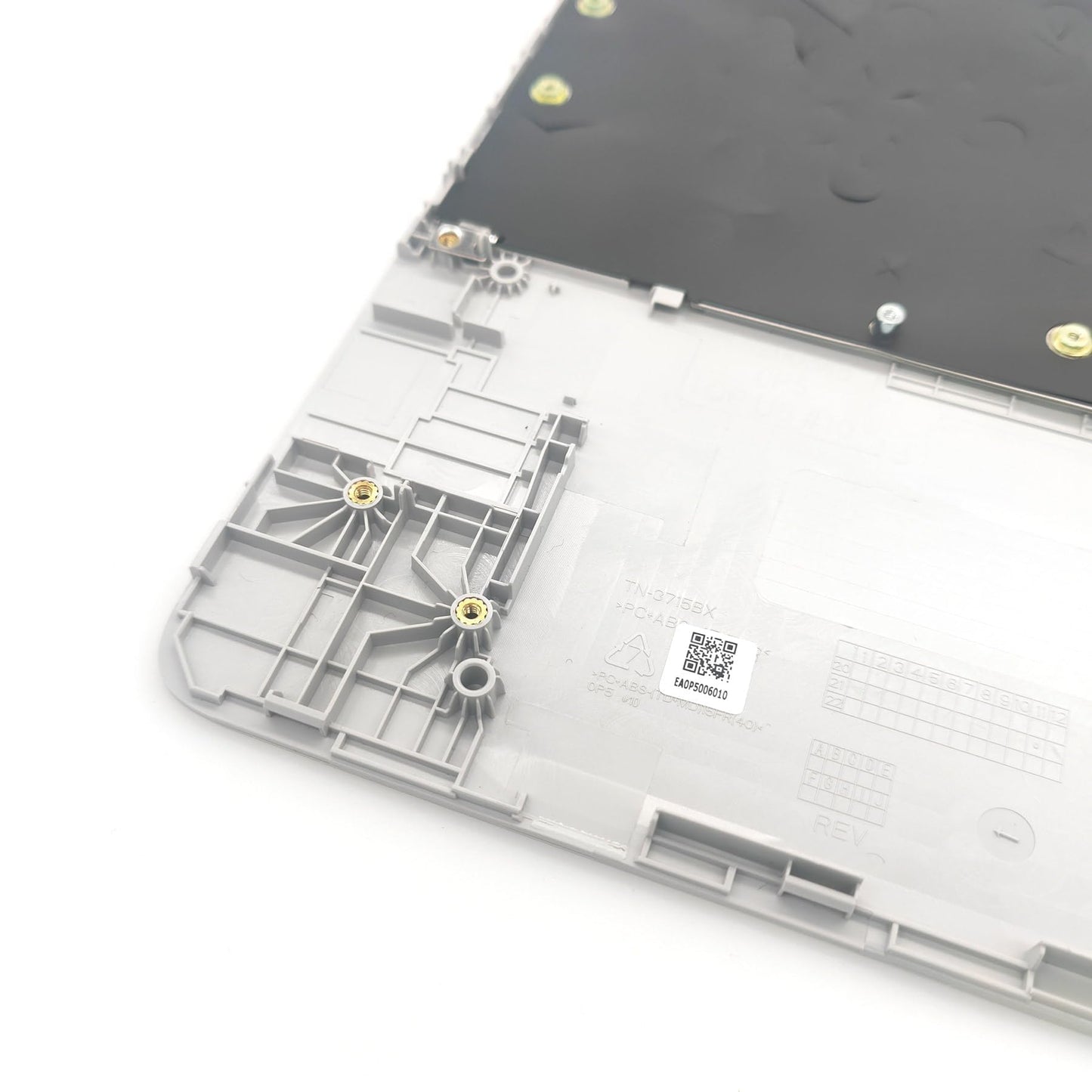 Jxjslp Replacement Upper Case Palmrest for HP 15T-DY 15-DY 15-EF 15Z-EF 15s-eq 15s-fq 15s-er 15s-fr Series Laptop Top Cover Non-Backlit Keyboard