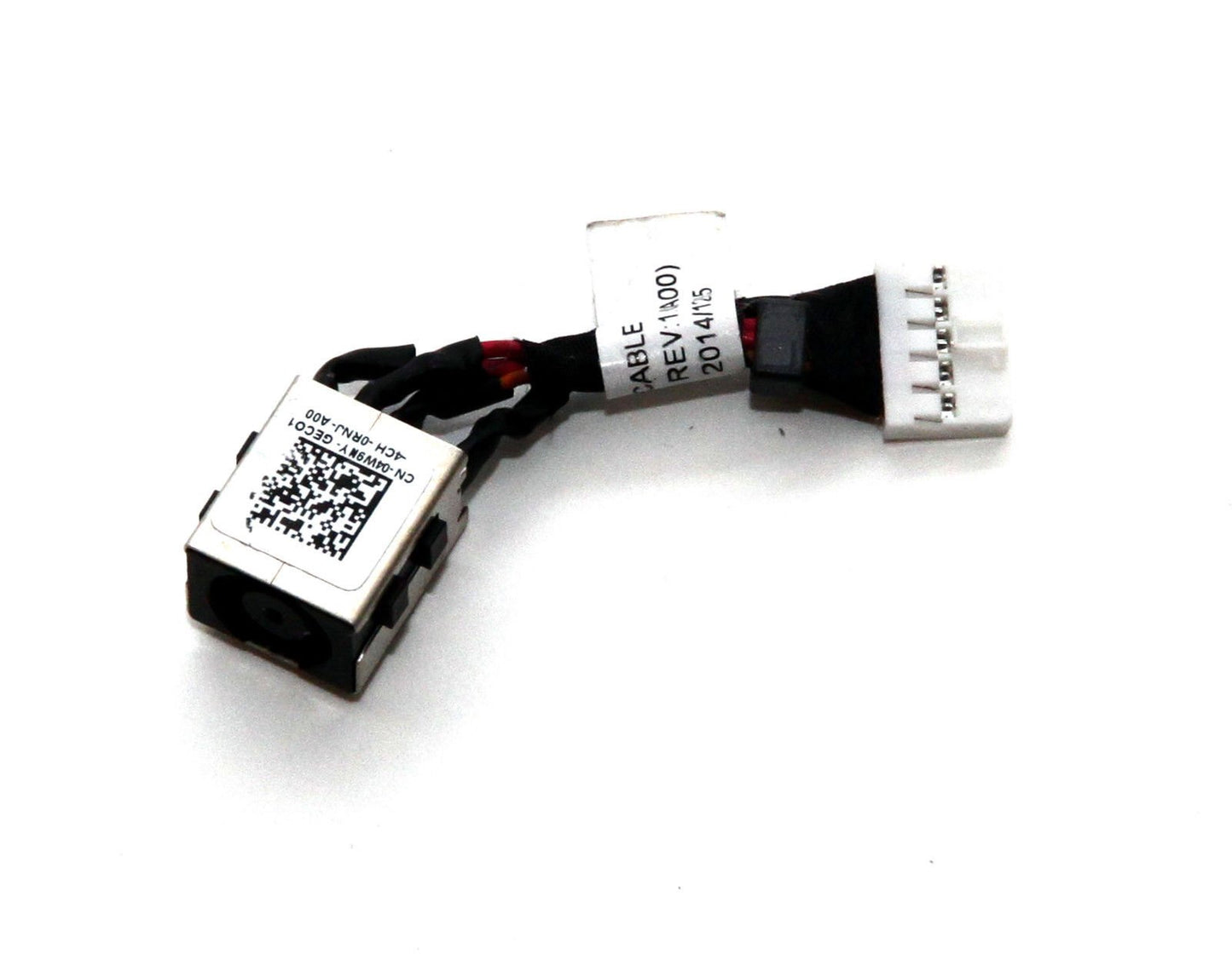 ndliulei New AC DC Jack Power Charging Port Connector Socket Cable Harness Replacement for Dell Latitude E7240 E7250 4W9NY DC30100NO00