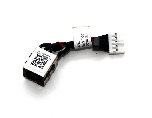 ndliulei New AC DC Jack Power Charging Port Connector Socket Cable Harness Replacement for Dell Latitude E7240 E7250 4W9NY DC30100NO00
