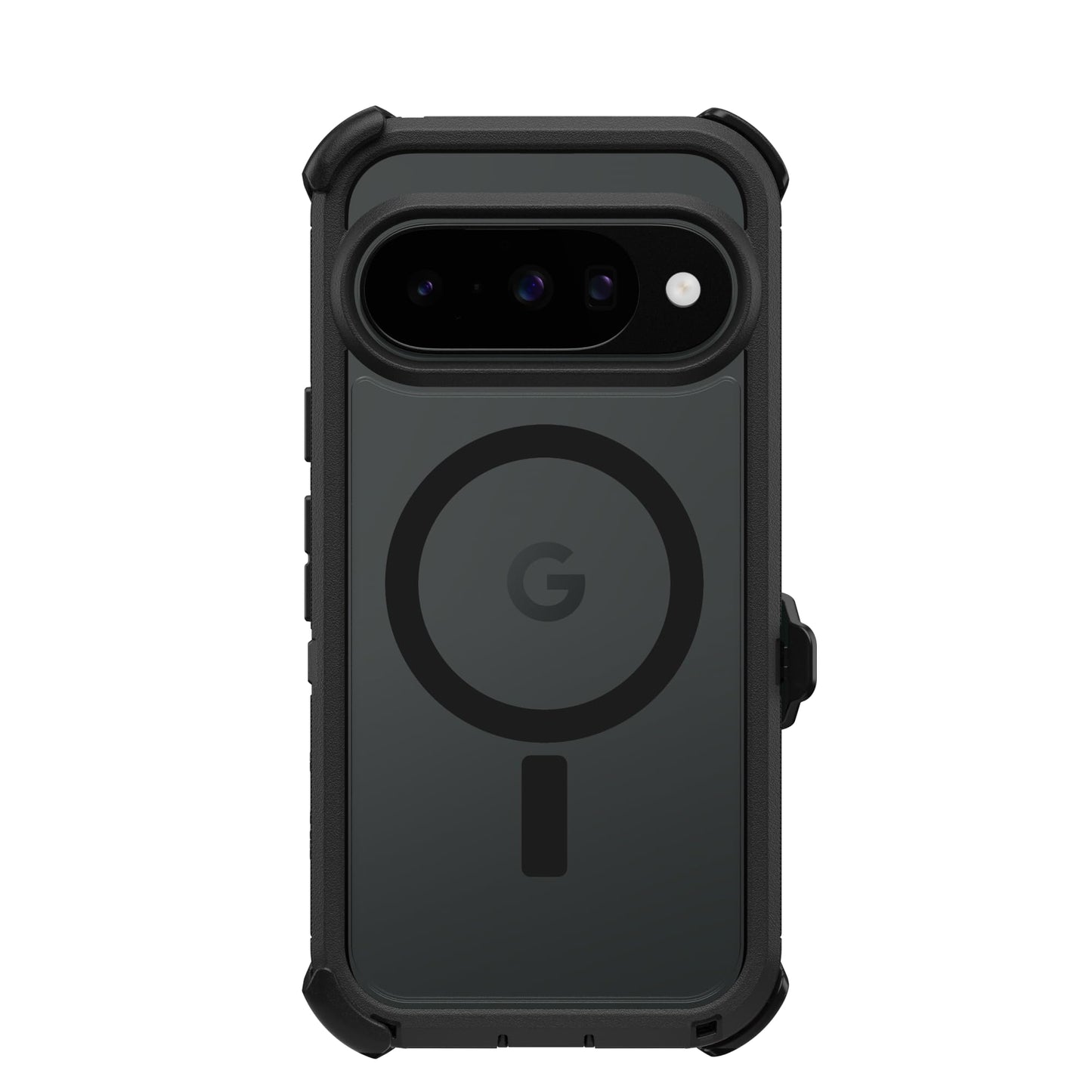 OtterBox Defender Series Pro XT Case with Pixelsnap for Google Pixel 10 & PIxel 10 Pro - Dark Side Black -Compatible with MagSafe and Pixelsnap