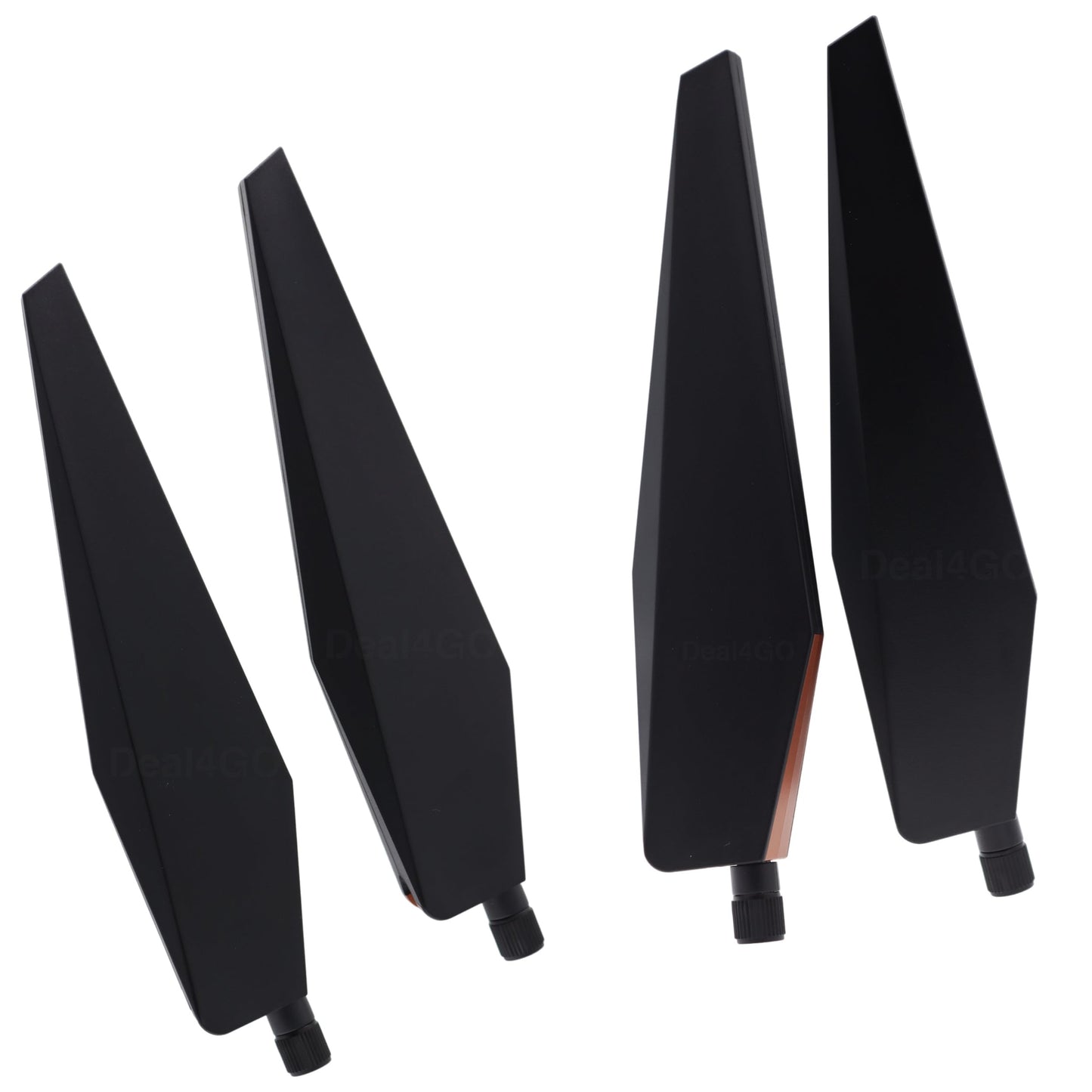 Deal4GO 4-Pack RP-SMA Female External WiFi Antenna Pulled for RT-AC5300 Extreme Dual Band WLAN Card Wireless Router Antenna kit