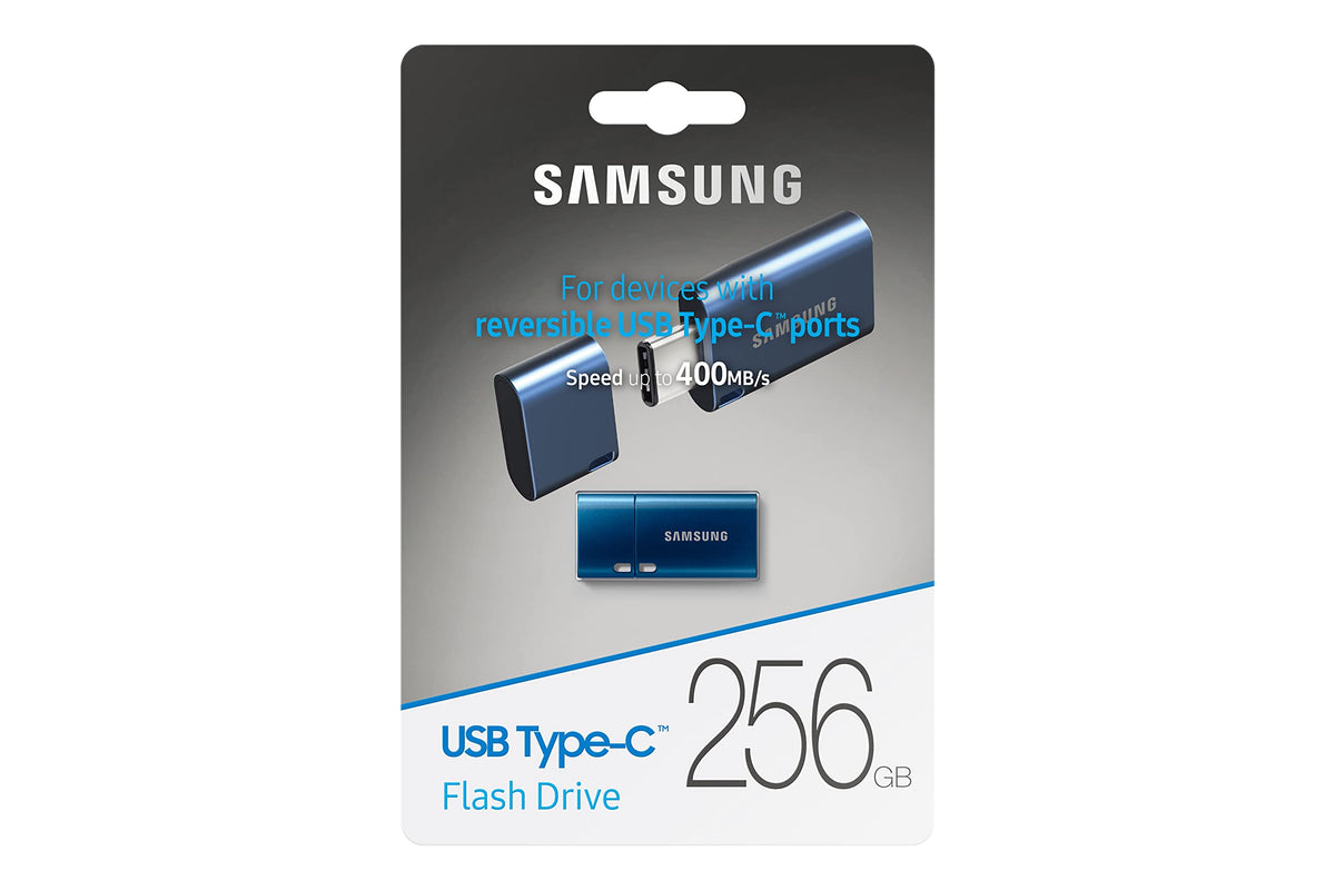 Samsung Type-C USB Flash Drive 256GB, USB 3.2 Gen 1, Up to 400MB/s