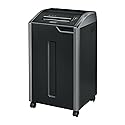 Fellowes Powershred 425Ci 100% Jam Proof Commercial Grade Manual 30-Sheet Cross-Cut Paper Shredder, TAA Compliant (38425), Black