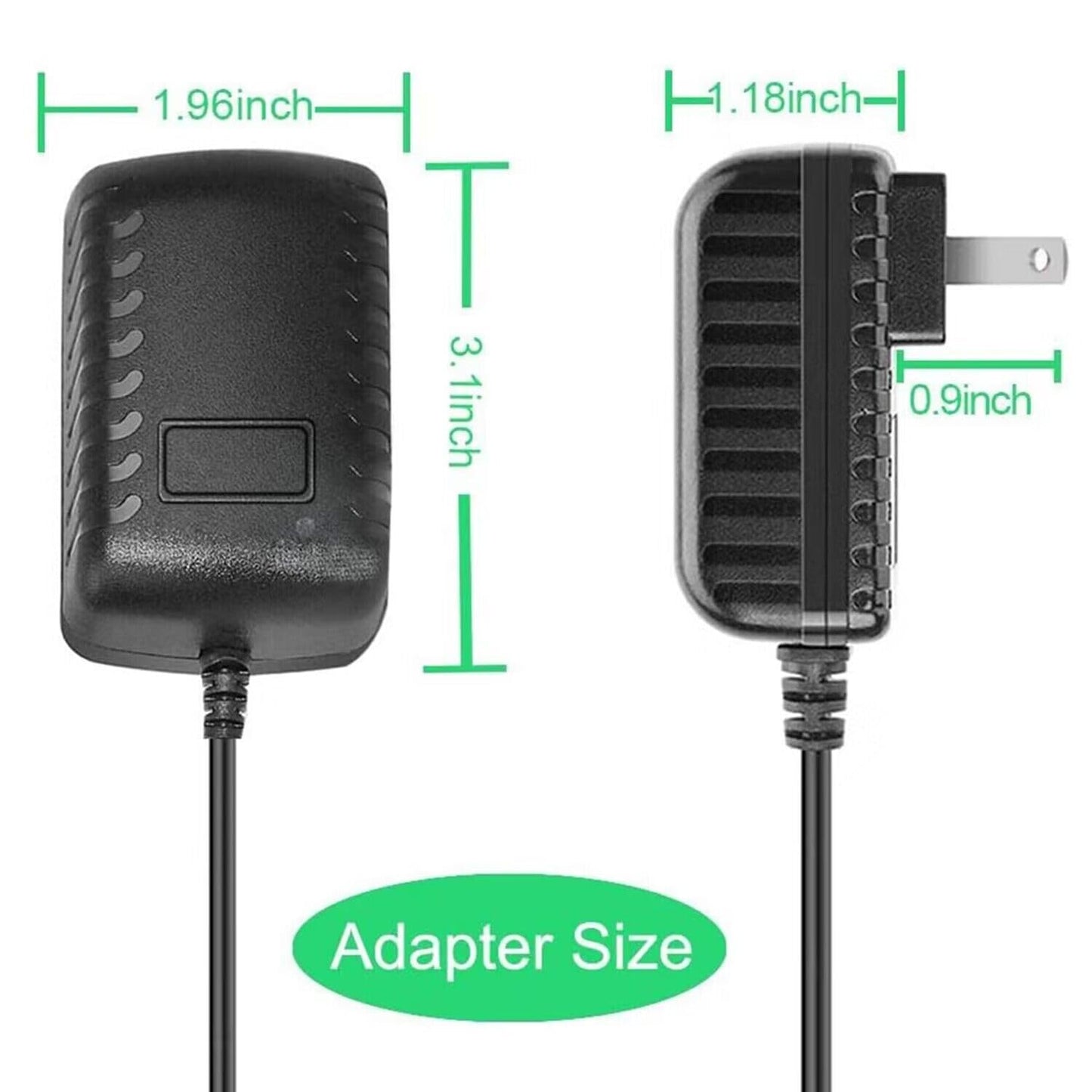 12V 2A Printer Charger AD-E001 Compatible with Brother P-Touch Edge Label Maker PT-D400 PT-D600 PT-E300 PT-E500