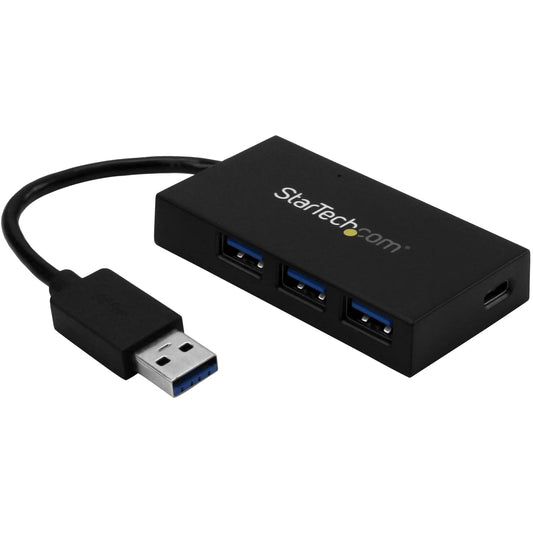 StarTech 4-Port USB-A Hub 5Gbps, 3x USB-A 1x USB-C, TAA (HB30A3A1CSFS)