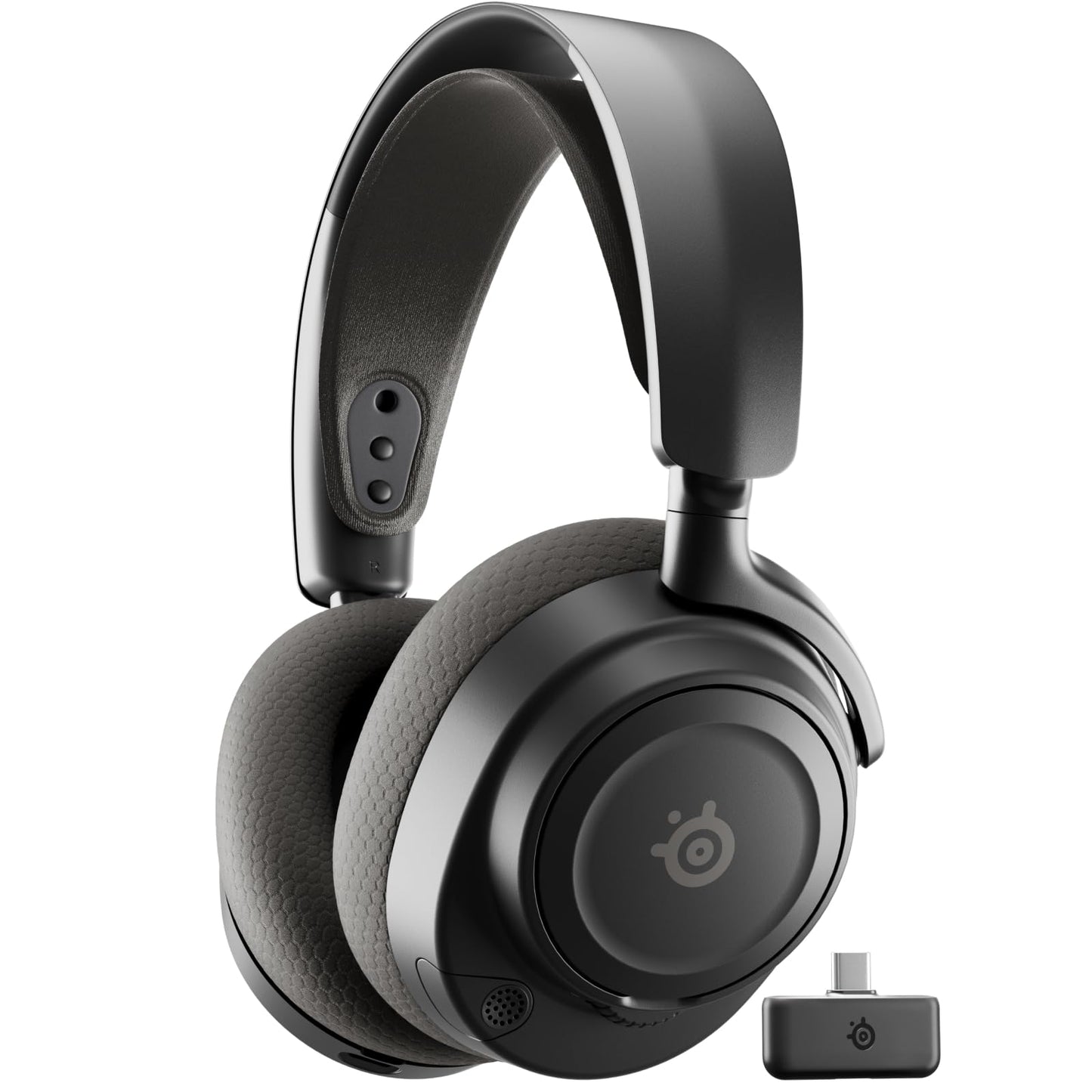 SteelSeries Arctis Nova 7 Wireless Gen 2 Gaming Headset - Real-Time App Control, 50+ HR Play, Neodymium Drivers, Mix 2.4GHz/Bluetooth, PC, PS5, PS4…