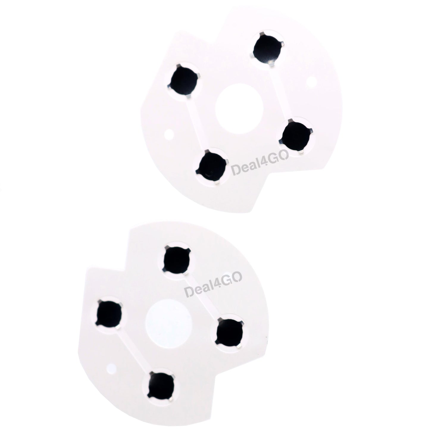 Deal4GO 2-Pack Conductive Contact Sticker D-Pad Direction ABXY Button Pad Patch w/adhesive replacement for Xbox one Elite Series X|S controller