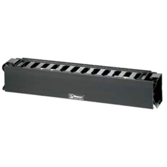 Panduit WMPHF2E Horizontal Cable Manager, Black