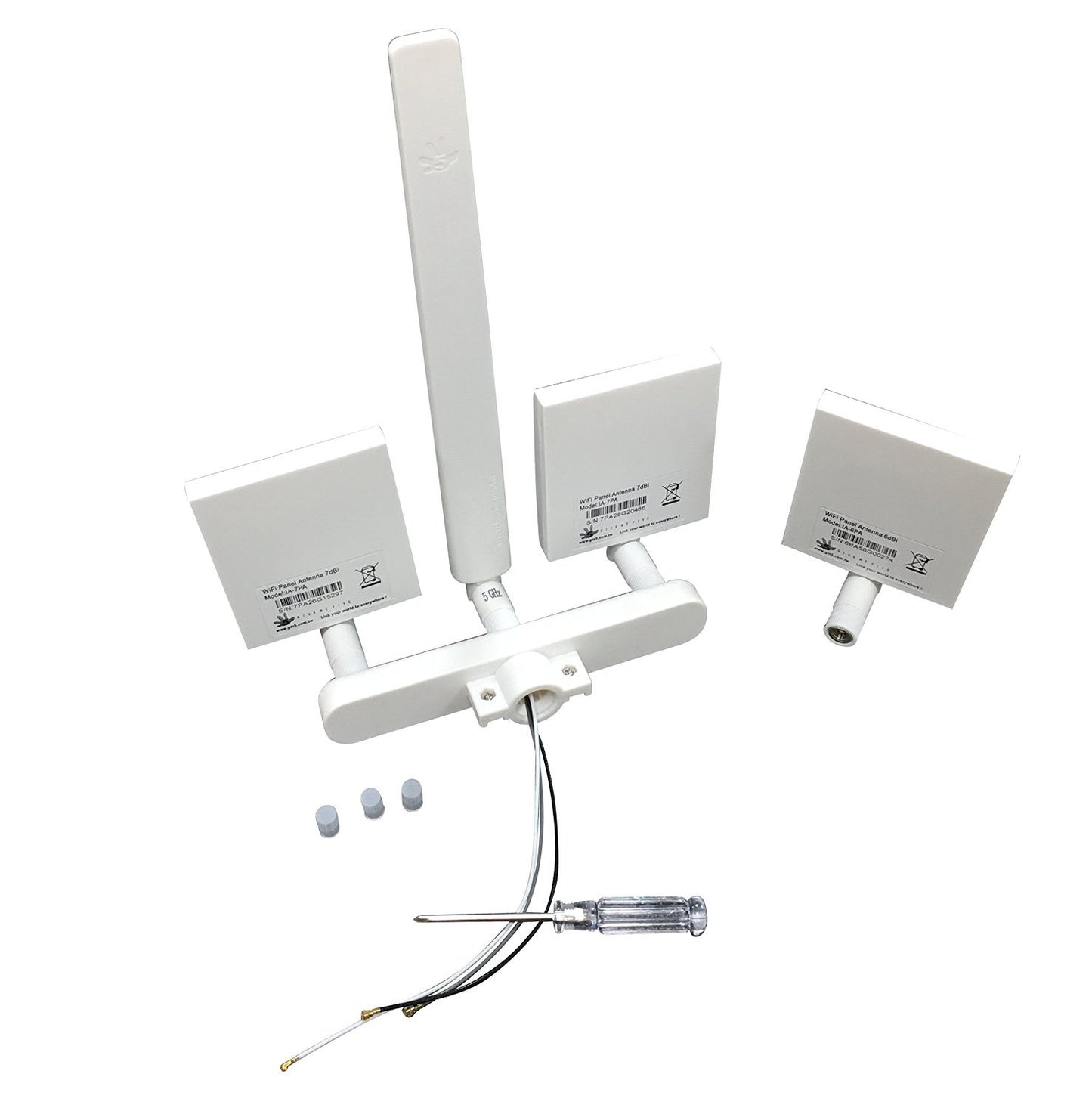 Xmipbs 10dBi 5.8GHz Omni Signal Range Extender Antenna Kit for DJI Phantom 3 Standard,Phantom 3 SE