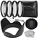 4PC Filter Kit for FujiFilm FinePix HS20 EXR, HS30EXR, HS30 EXR, HS25EXR HS25 EXR, X-E1, HS50EXR, X-T1
