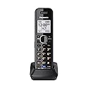 Panasonic DECT 6.0 Plus Cordless Phone Handset Accessory Compatible with 2-Line Cordless Phones KX-TG95xx Series Business telephones, Headset Jack
