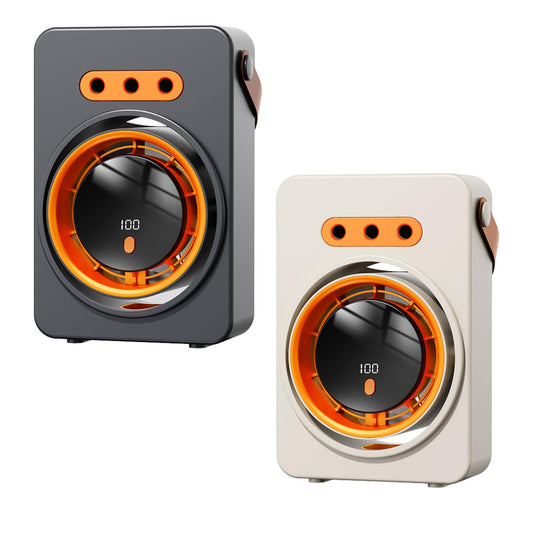 2 Pack 3-Hole 2 in 1 Desktop Cooling Humidification Circulating Fan