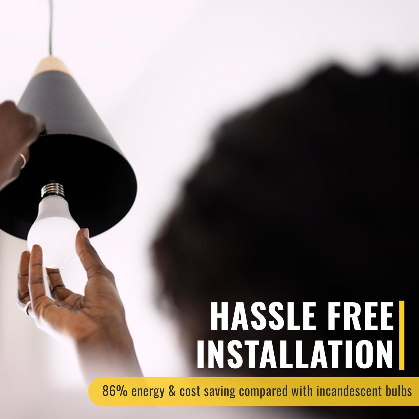 Halco ProLed Led Light Bulbs LED A19 Dimmable, Frosted 120V, 60W Equivalent Efficient 9W, 800 Lumen, 15000 Hours, E26, UL CRI 80 6 Pack (3000k Warm