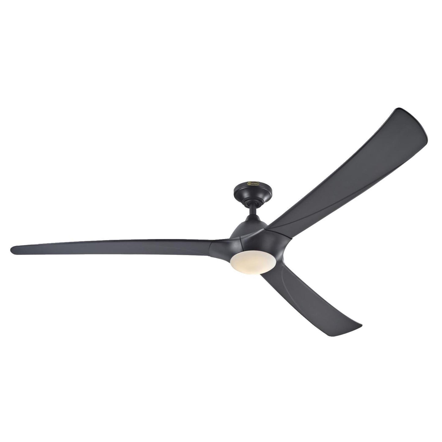 Westinghouse 7204200 Techno II LED Ceiling Fan with Light, 72-Inch, Black
