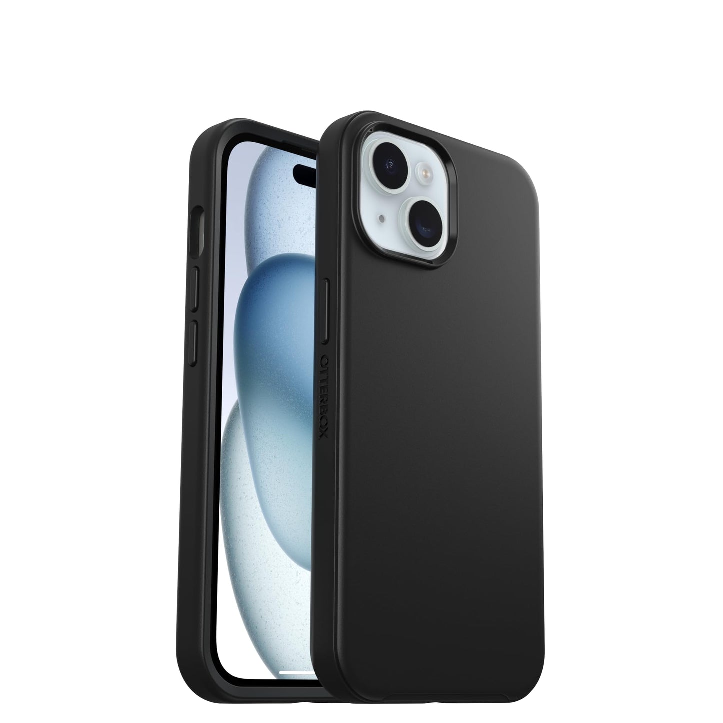 OtterBox iPhone 16e, 15, 14, & 13 Symmetry Series Case - Realtree Edge (Orange/Camo), Snaps to MagSafe, Ultra-Sleek, Raised Edges Protect Camera