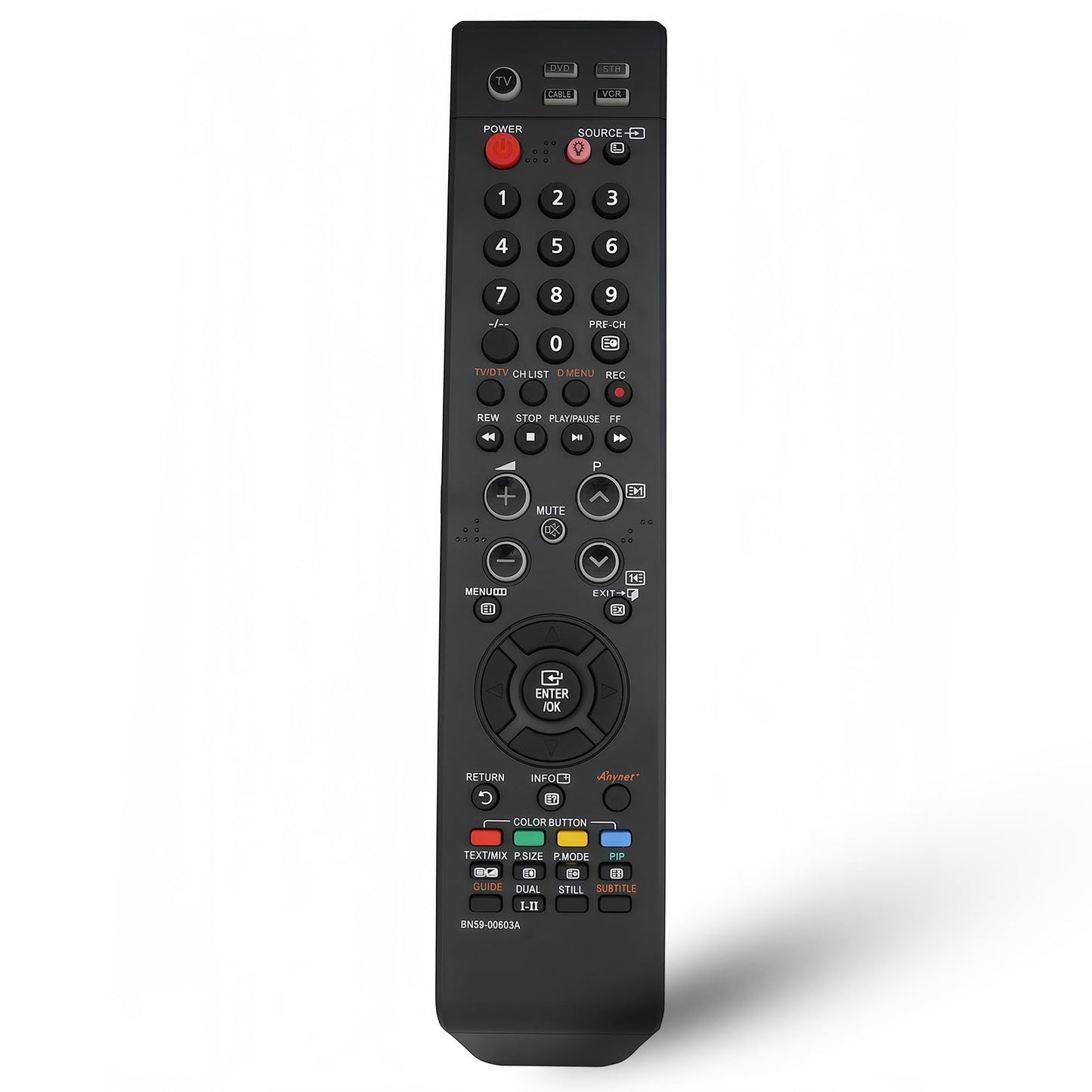 Replacement Remote Controller for LN-T4061F LN-T4042HX/XAC LN-T3253H LN-T4066FX/XAA Samsung LED HDTV Smart TVs