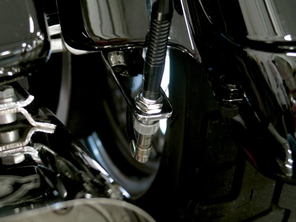 Pingel Radio Antenna Low Mounts for Harley Davidson Models