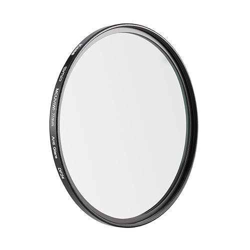 Kase SMP MCUV III Screw-in Slim UV Filter Multicoated Tempered Hardened Optical Glass Anti-Flare Low Reflection (77mm)