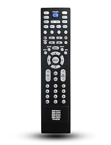 Universal Replacement Remote Control for Mitsubishi 3D DLP TV WD73C9 WD73C11 WD60C9 WD60C10 WD65C9 WD92840 WD73737 WD73738 LT-62144 LT-46164 LT-46265