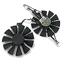 Z.N.Z A Pair 87MM Cooler Fan for ASUS GTX1060 1070 Ti RX 470 570 580 Graphics Card T129215SU Cooling Fans