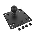 RAM MOUNTS 100x100mm VESA Mount Plate with C Size 1.5" Ball - RAM-246U