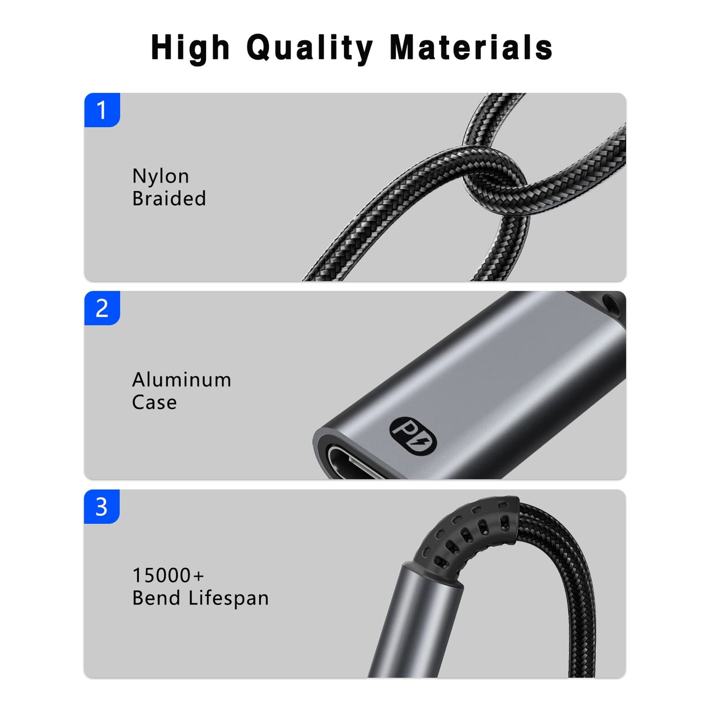 USB C to 3.5mm Headphone and Charger Adapter,2-in-1 USB C to Aux Audio Adapter with PD 60W Fast Charging Compatible with Apple iPhone