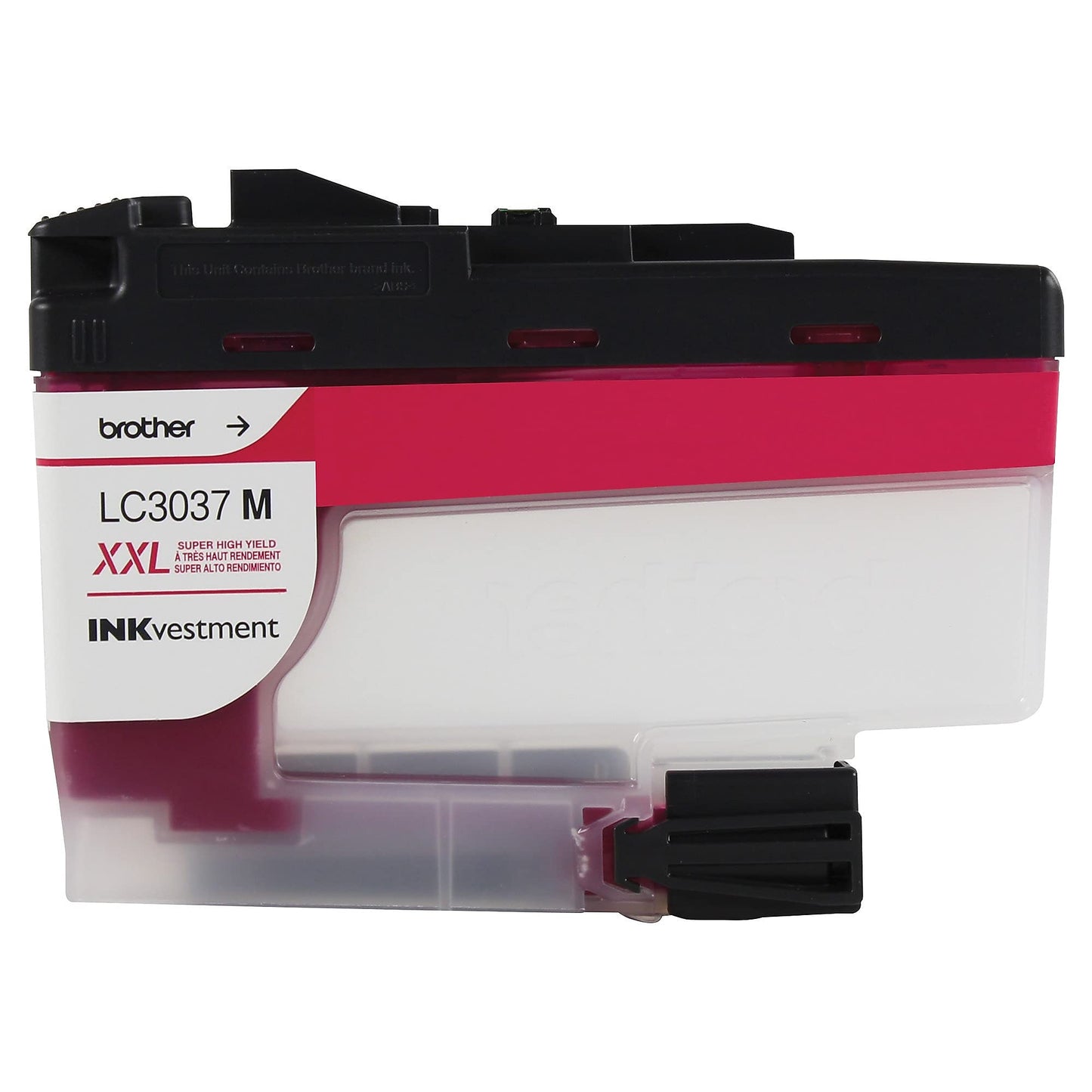 Brother Genuine LC3037M, Single Pack Super High-Yield Magenta INKvestment Tank Ink Cartridge, Page Yield Up to 1,500 Pages, LC3037, Amazon Dash