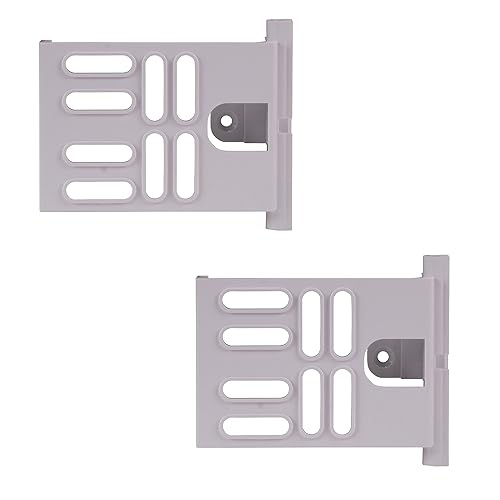 Legrand - OnQ, Cable Management, Plastic Enclosure Cable Channels for Structured Media Enclosures, White, Pack of 2