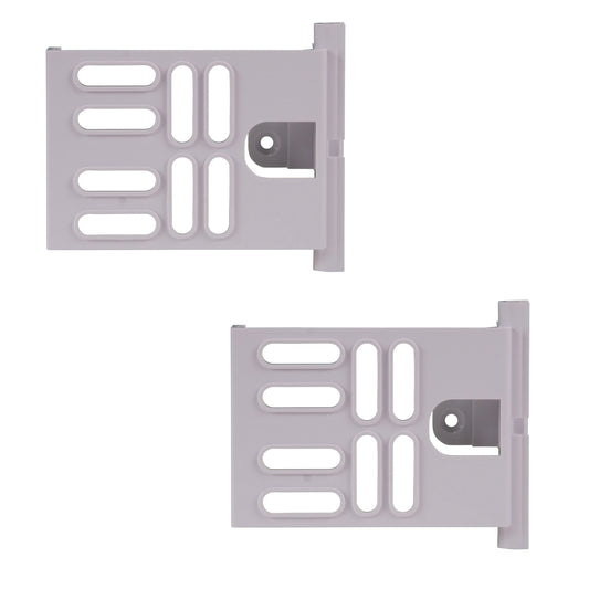Legrand - OnQ, Cable Management, Plastic Enclosure Cable Channels for Structured Media Enclosures, White, Pack of 2