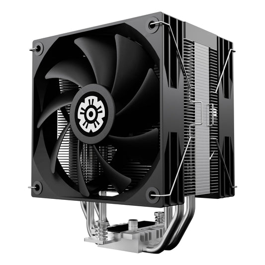 Enermax T41 CPU Air Cooler 157mm Height CPU Air Cooler 4 Heat Pipes with Dual 120mm PWM Fan 250W TDP, for Intel 1851/1700/1200/115X, AMD AM5/AM4